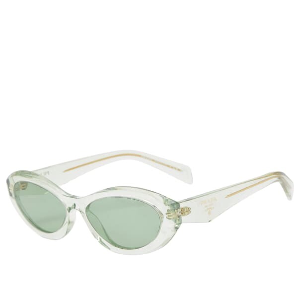 

26Zs солнцезащитные очки Prada Eyewear, зеленый