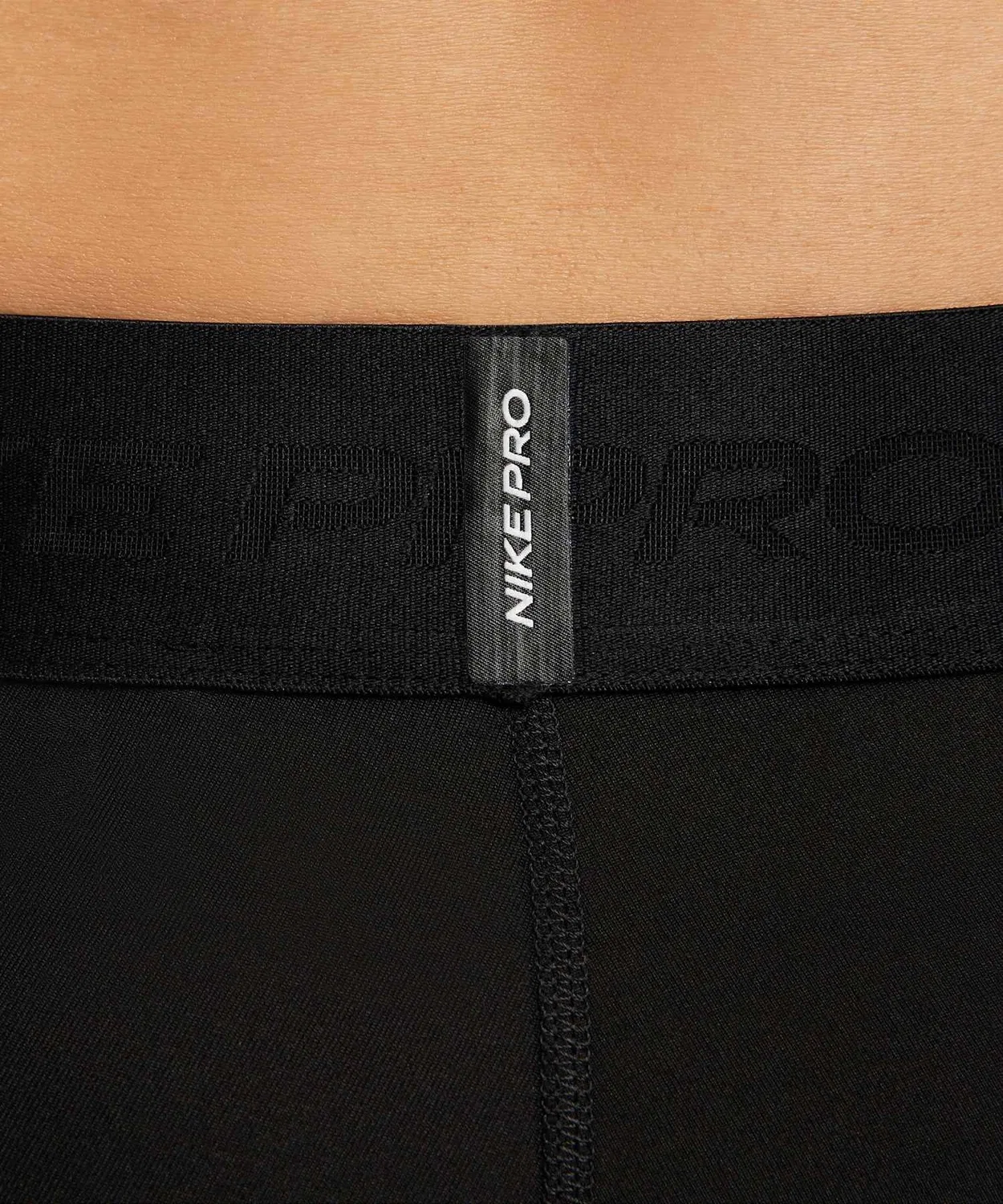Шорты Nike Pro Dri-FIT Brief Shorts, чёрные — фото 4