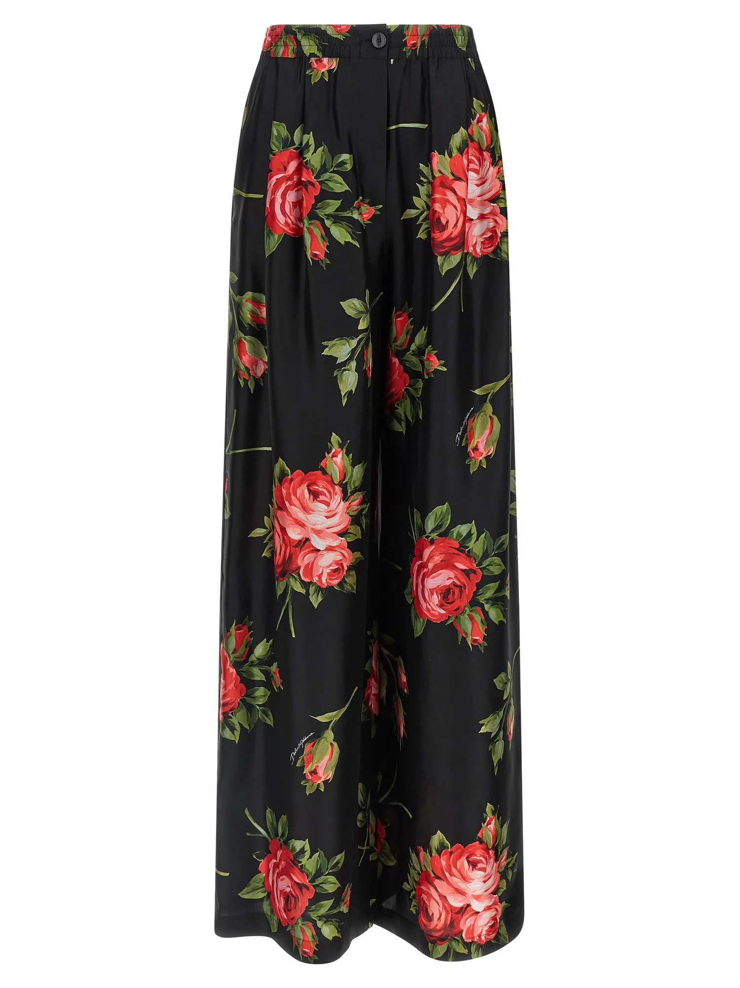 DOLCE & GABBANA Брюки 'Bouquet Rose'