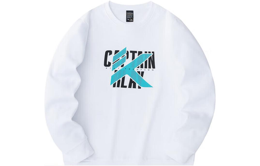 

ANTA Толстовка из баскетбольной коллекции мужская pure white