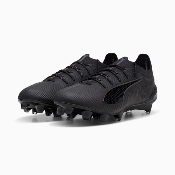 Бутсы для игры в футбол на твердом грунте для мужчин Ultra 5 Ultimate Puma, черный — фото 4