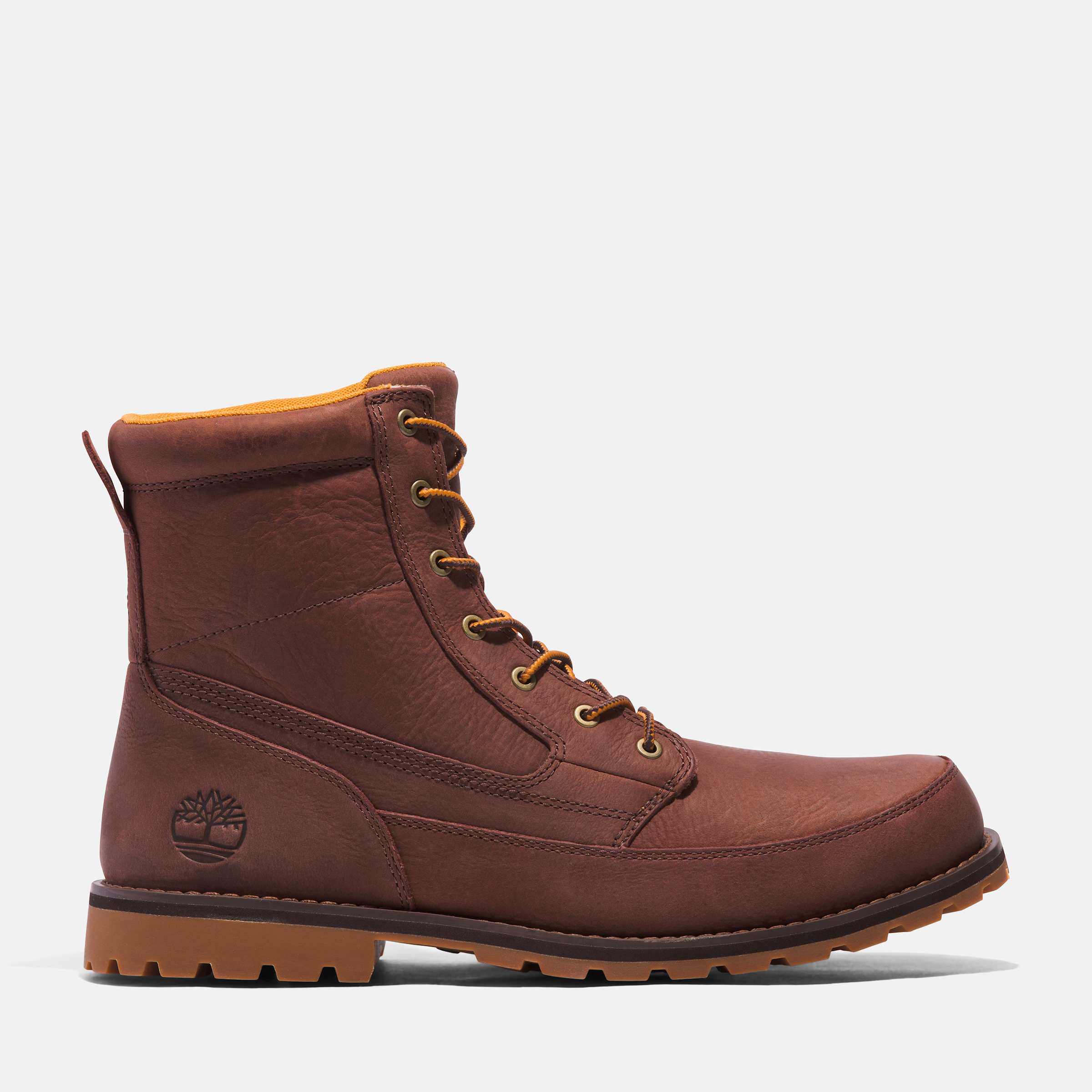 

Мужские ботинки Attleboro Mid со шнуровкой Chukka Timberland, коричневый