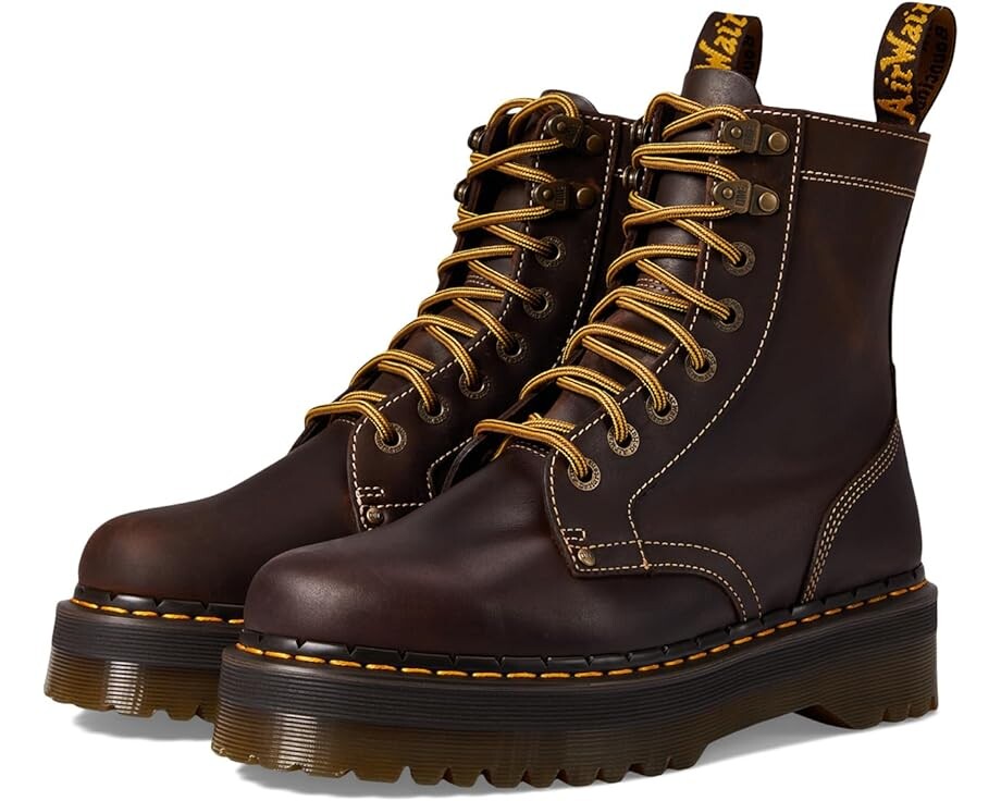 

Ботинки Dr. Martens Jadon Arc, цвет Dark Brown