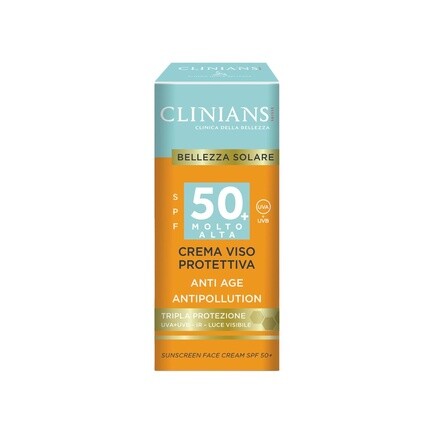 

Clinians Солнцезащитный крем против старения SPF 50+ High 50 мл