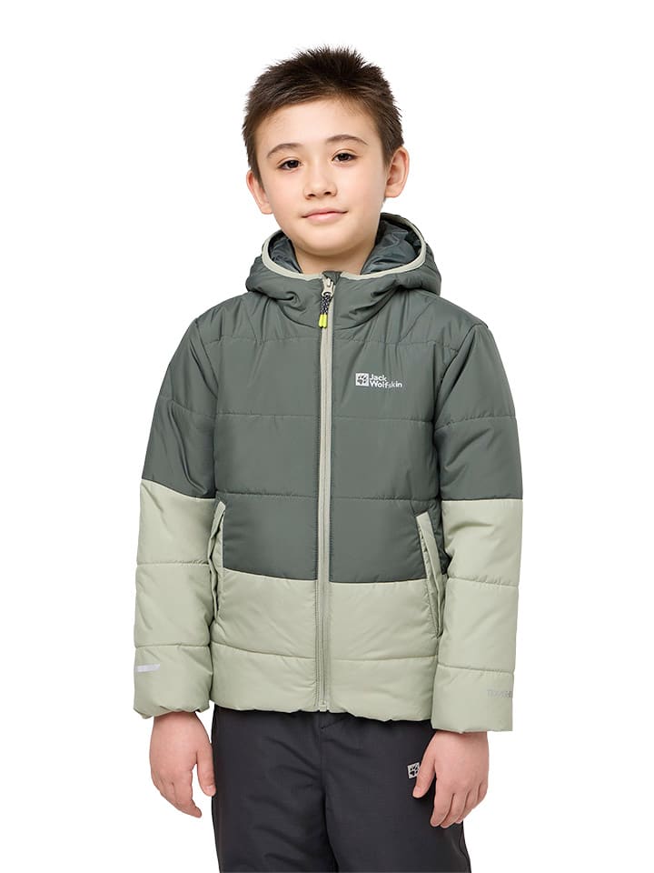 

Стеганая куртка Jack Wolfskin Steppjacke Two Hills, зеленый