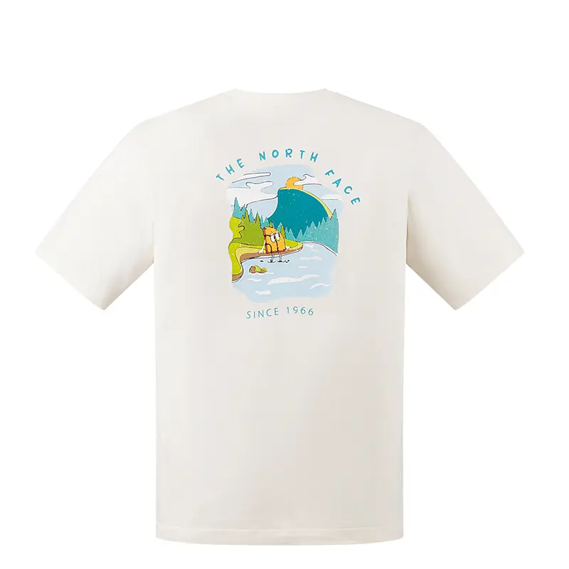 

THE NORTH FACE Футболка Urban Exploration унисекс Dune White, Белый, THE NORTH FACE Футболка Urban Exploration унисекс Dune White