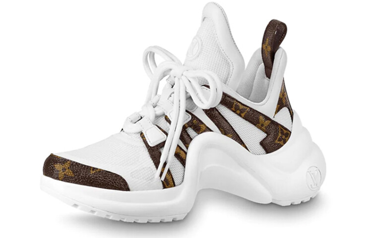 Кроссовки Louis Vuitton Archlight 1.0 Female 1A43KV, белый/коричневый