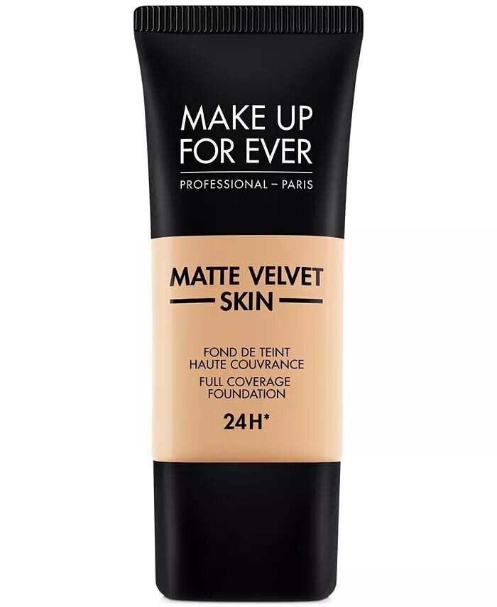

Матовая бархатная тональная основа с полным покрытием Make Up For Ever, цвет Y335 - Dark Sand