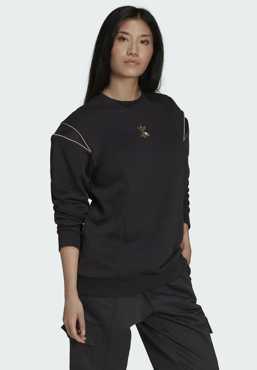 

Толстовка CREW Adidas Originals, черный