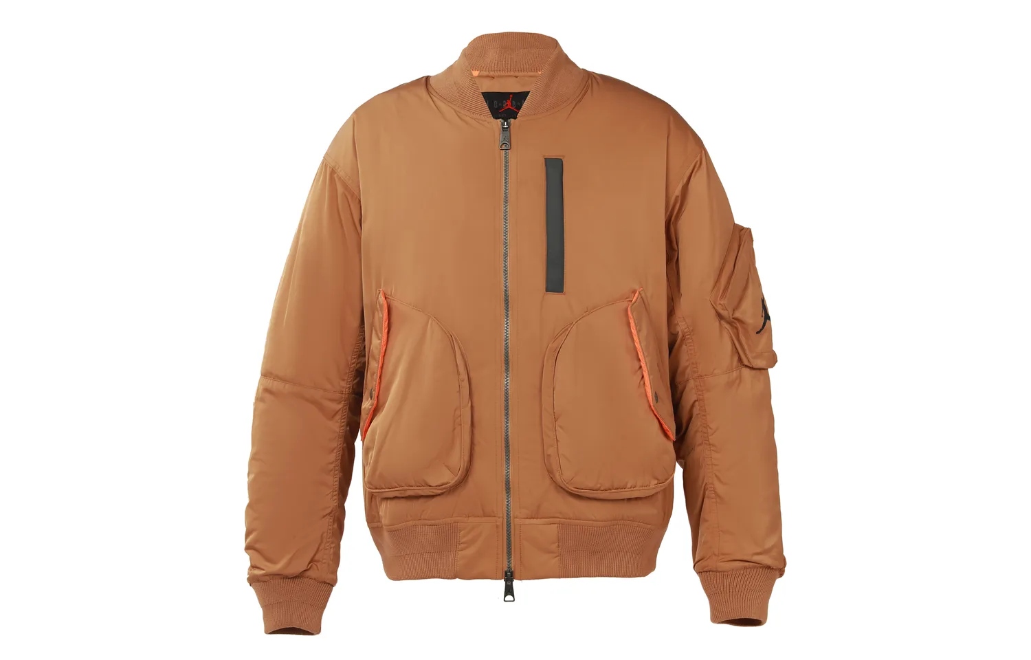 Jordan Куртка мужская Dutch Orange с бейсбольным воротником утепленная