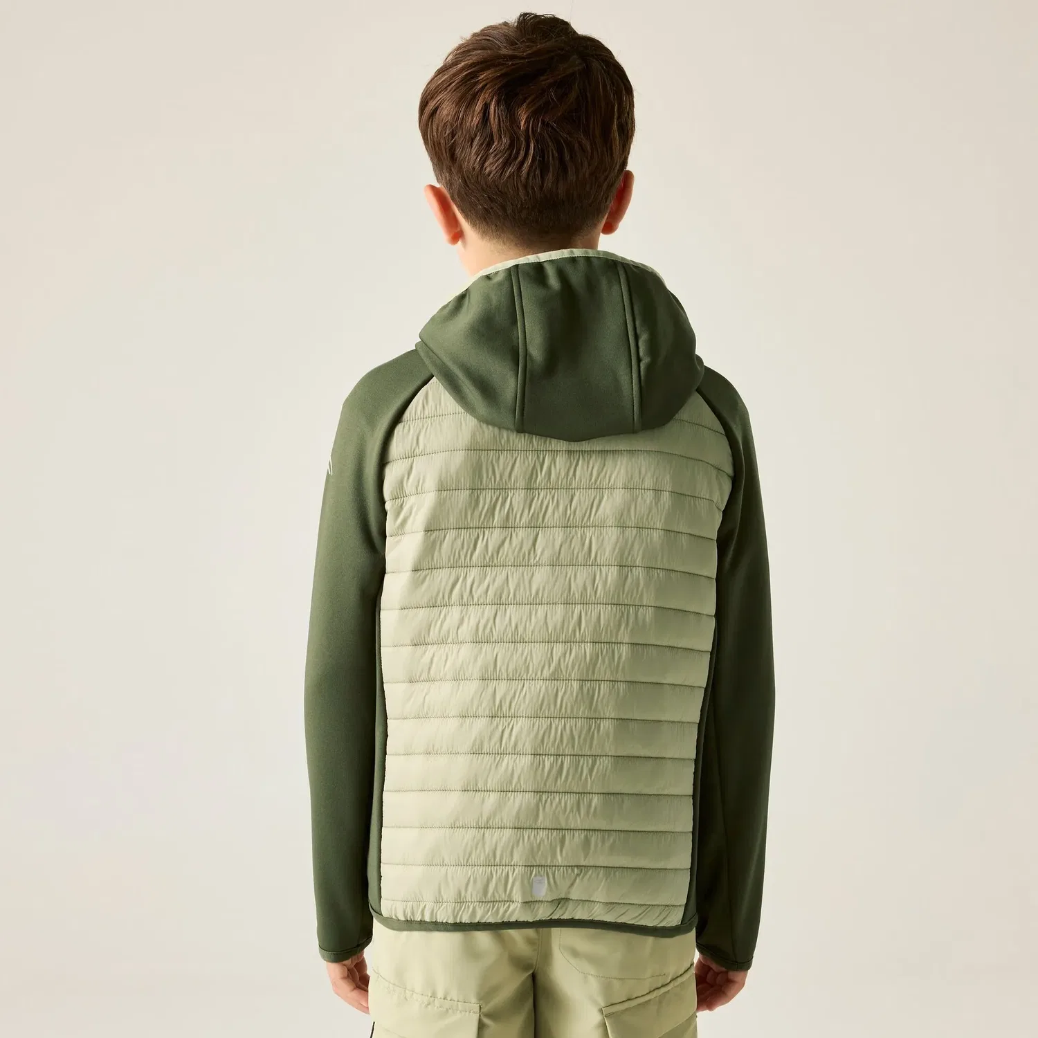 Детская куртка Hybrid Quilted Regatta, оливковый — фото 2
