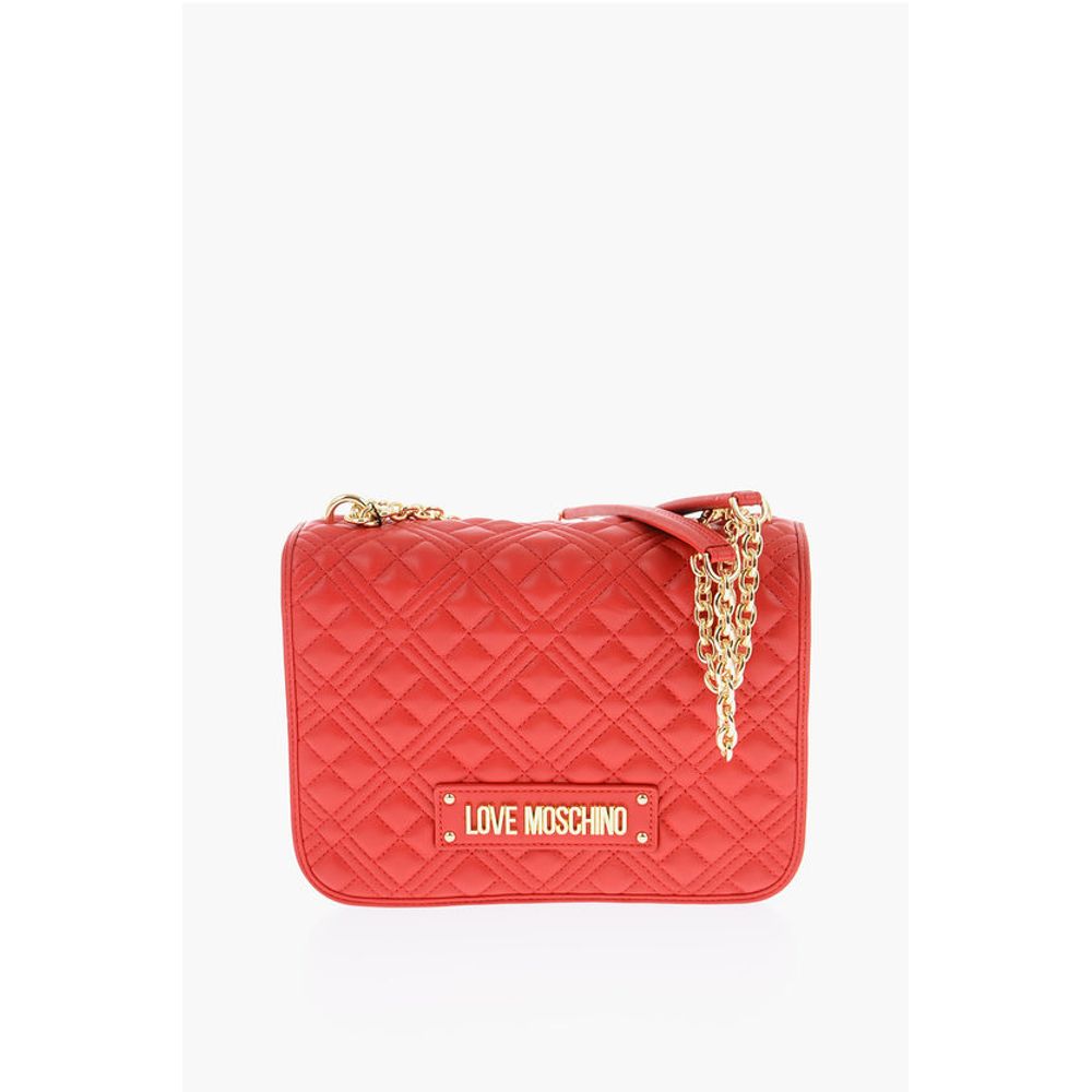

Сумка через плечо из стеганой искусственной кожи LOVE Moschino, Red