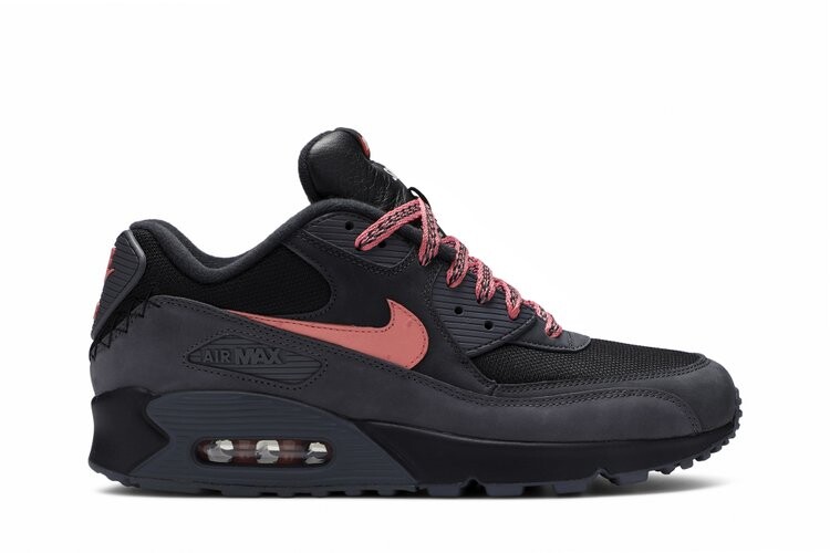 

Кроссовки Nike Air Max 90 Premium 'Mixtape Side B', черный