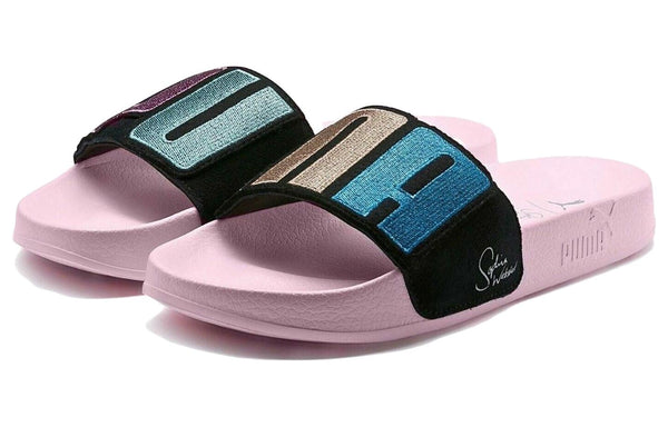 Тапочки sophia webster x leadcat slide 'parfait pink black' Puma, черный — фото 4