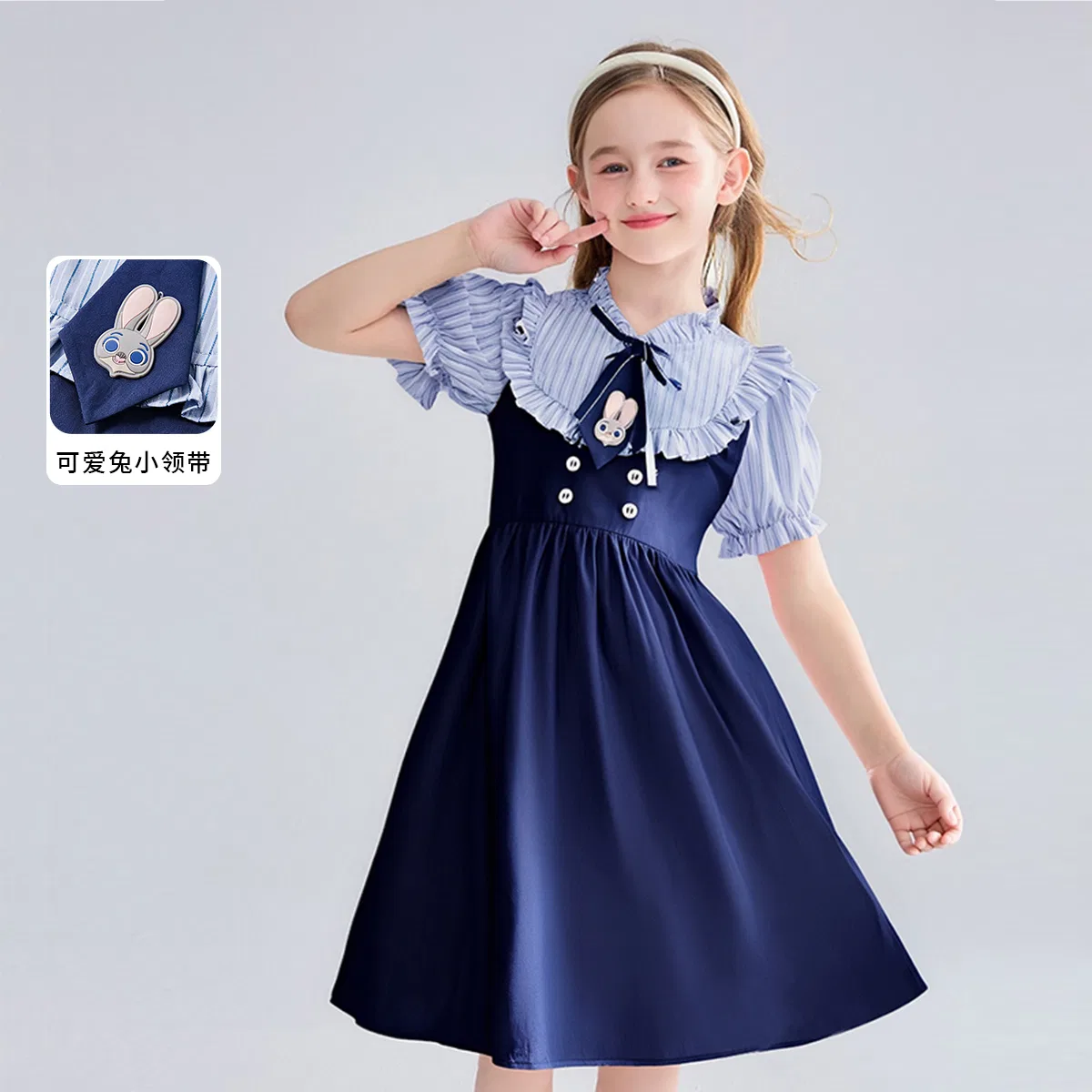 Платье Zootopia 2026 Summer Navy Blue детское Disney — фото 4
