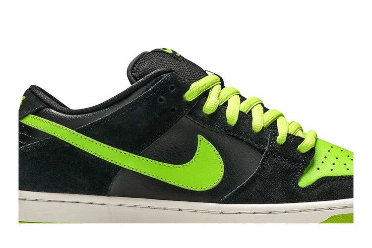 Кроссовки Nike Dunk Low Pro SB 'Neon J-Pack', черный — фото 2