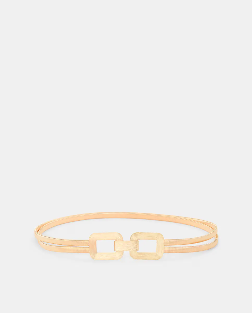 

Эластичный ремень с квадратной пряжкой Easy Wear, цвет 390 Oro