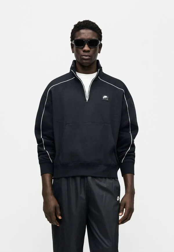 Толстовка air Nike Sportswear, Black/White — фото 4