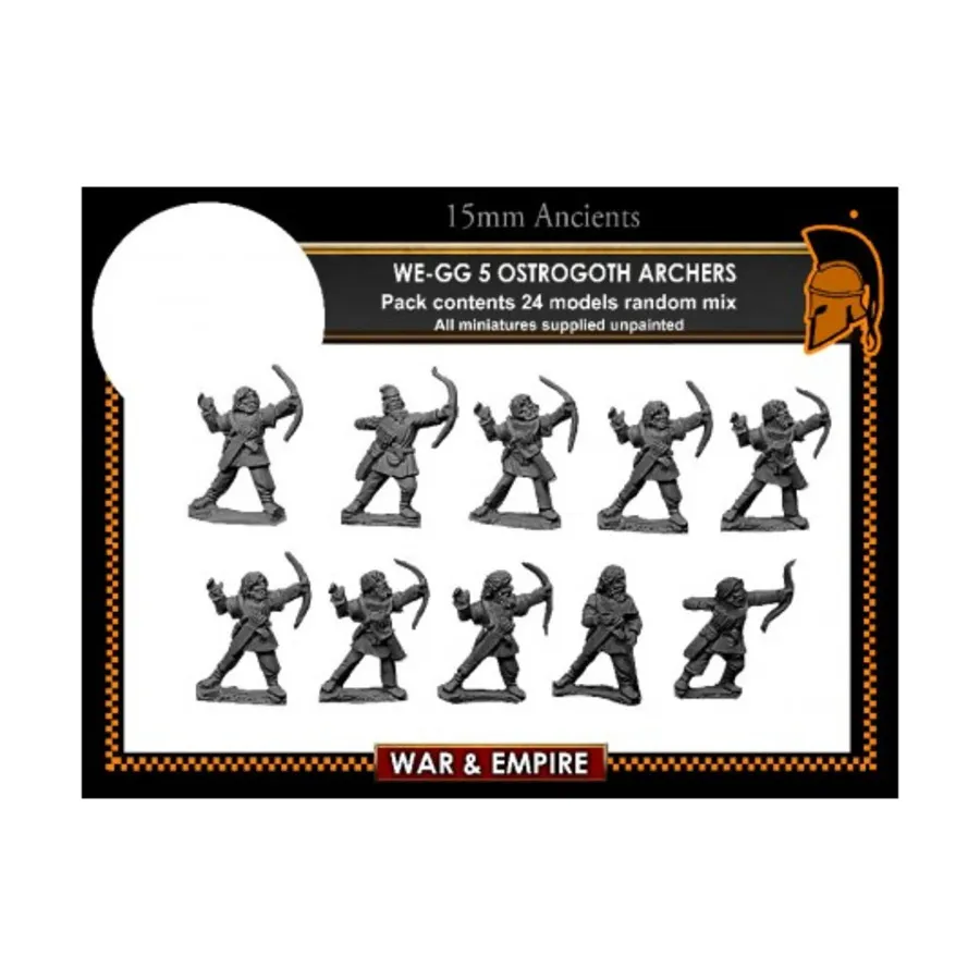 

Лучники - Остготы, War & Empire - Ancient Miniatures - German (15mm)