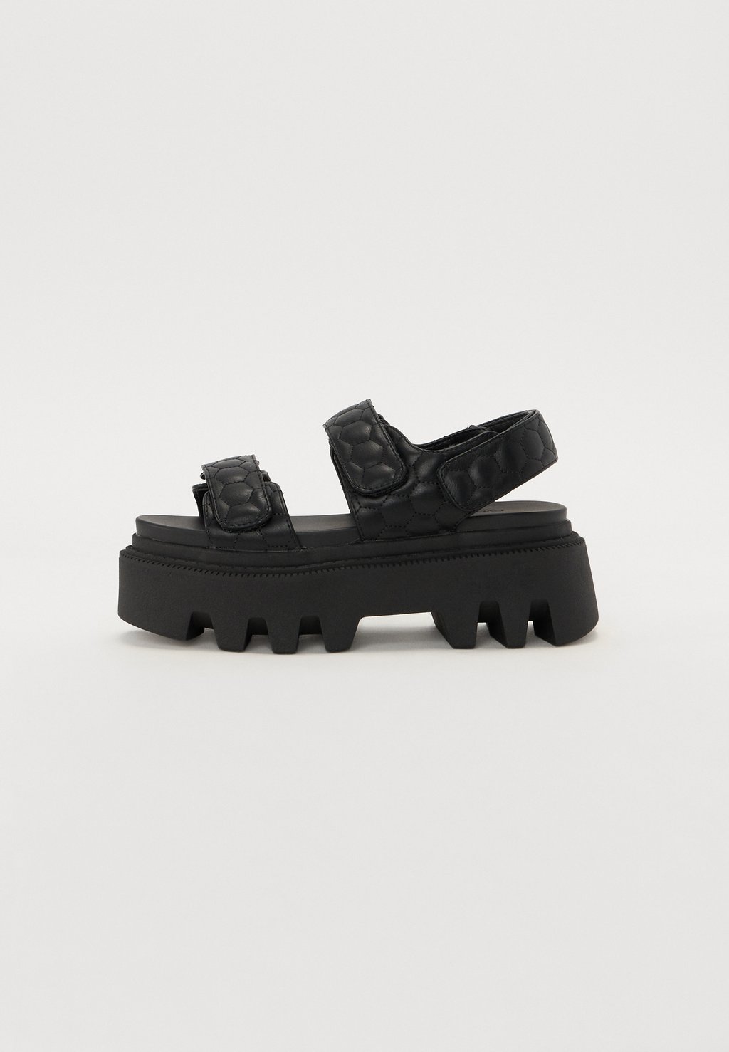 Босоножки на платформе NELLY Even&Odd Wide Fit, черный