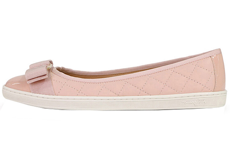 

Туфли-балетки женские Ferragamo, розовый