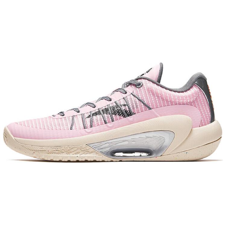 

ANTA 3-Point Rain Lite V2 амортизирующие низкие баскетбольные кроссовки мужские розовые, цвет Pink