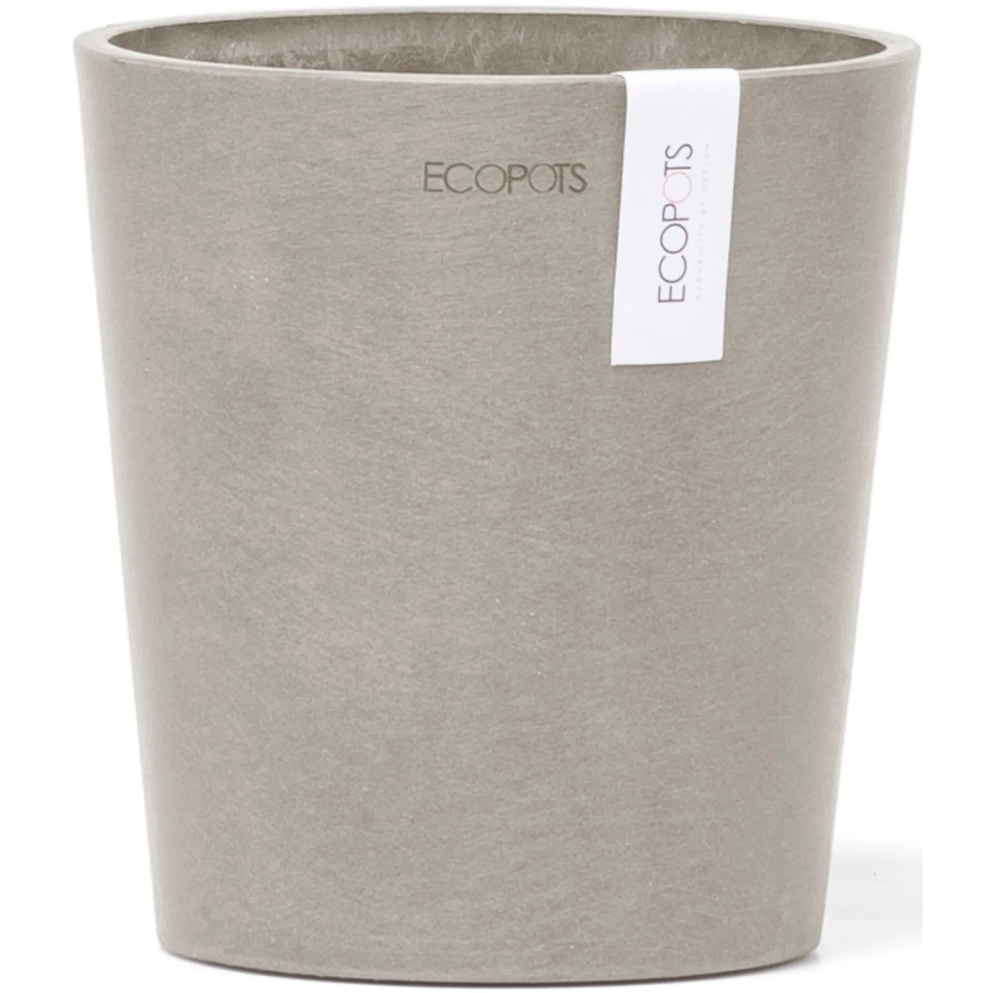 

Цветочный горшок ECOPOTS «Morinda Orchid 14 Taupe», для использования в помещении, серо-коричневый