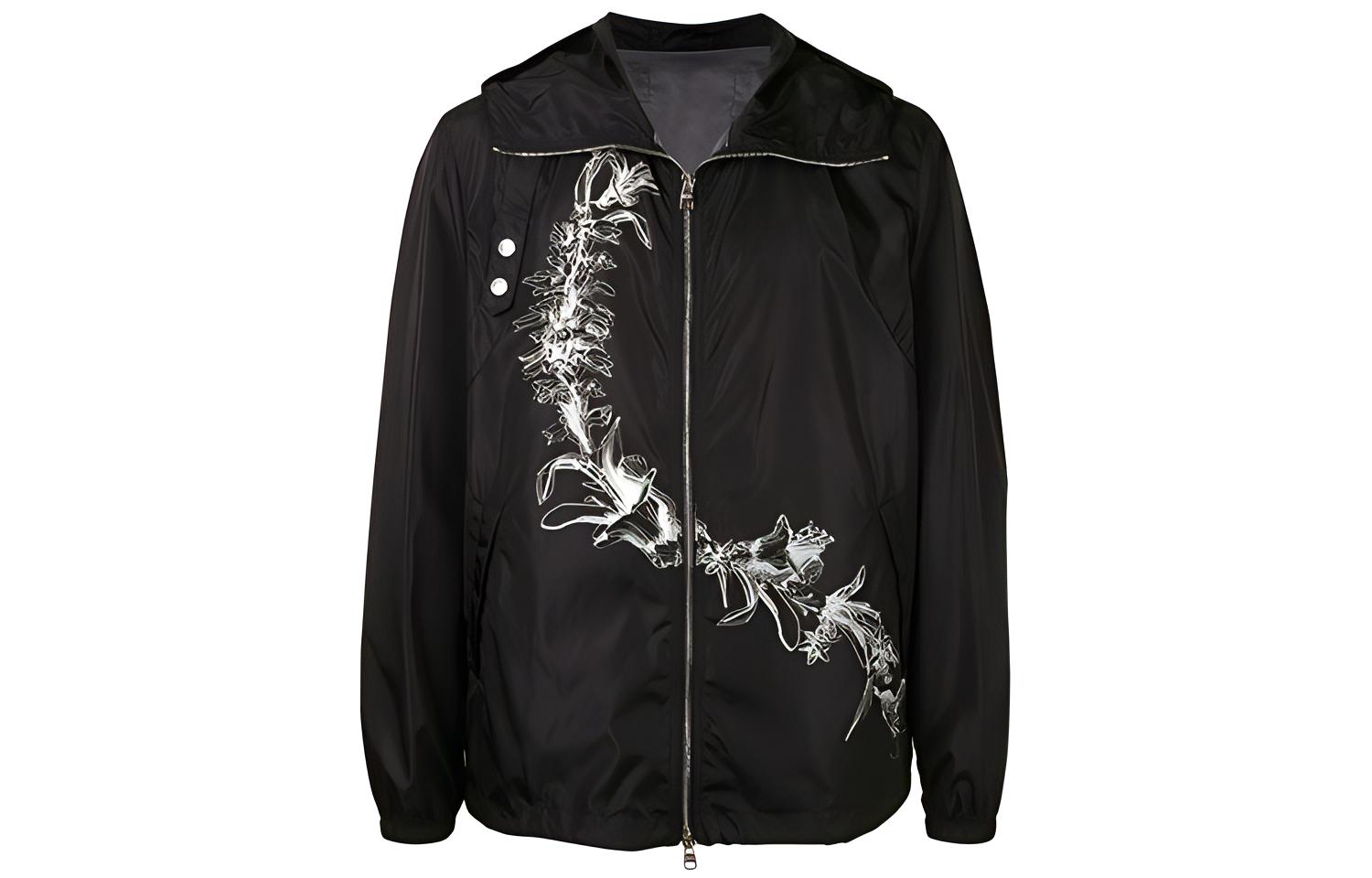 

Alexander McQueen Куртка мужская черная, Black