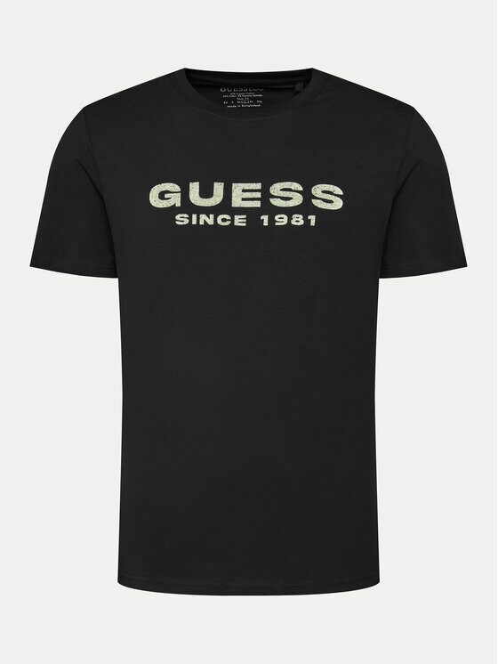 

Футболка узкого кроя Guess, черный