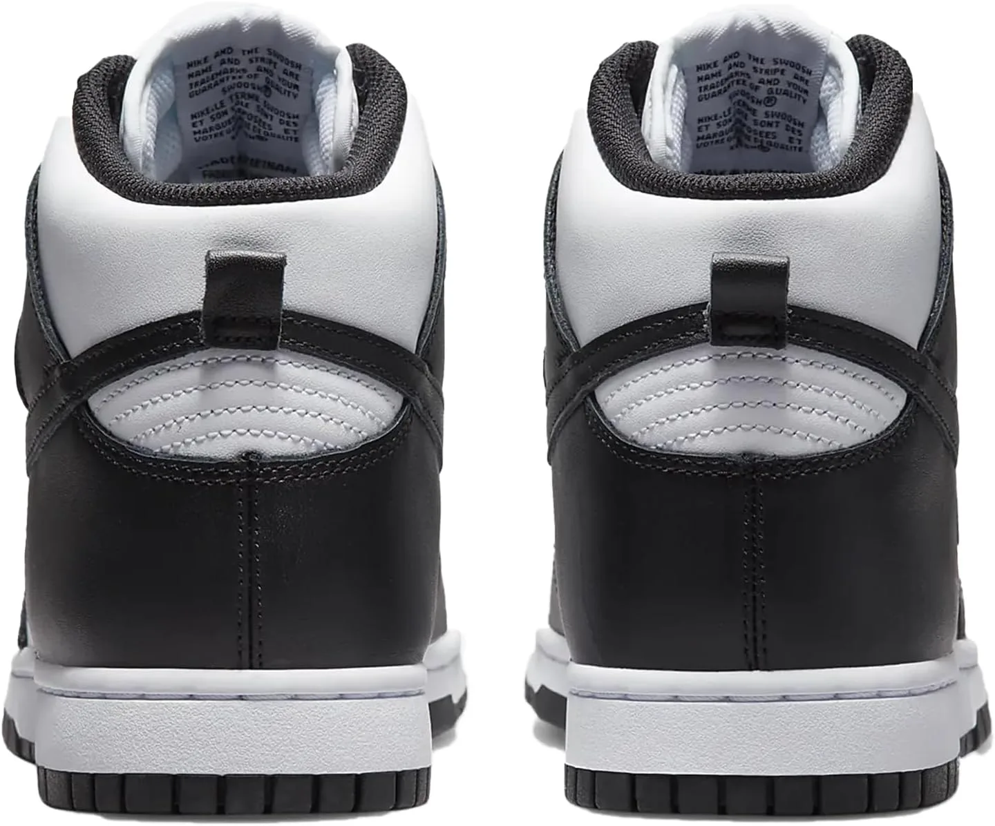 Кроссовки Nike Dunk High Retro унисекс, белый/красный — фото 3