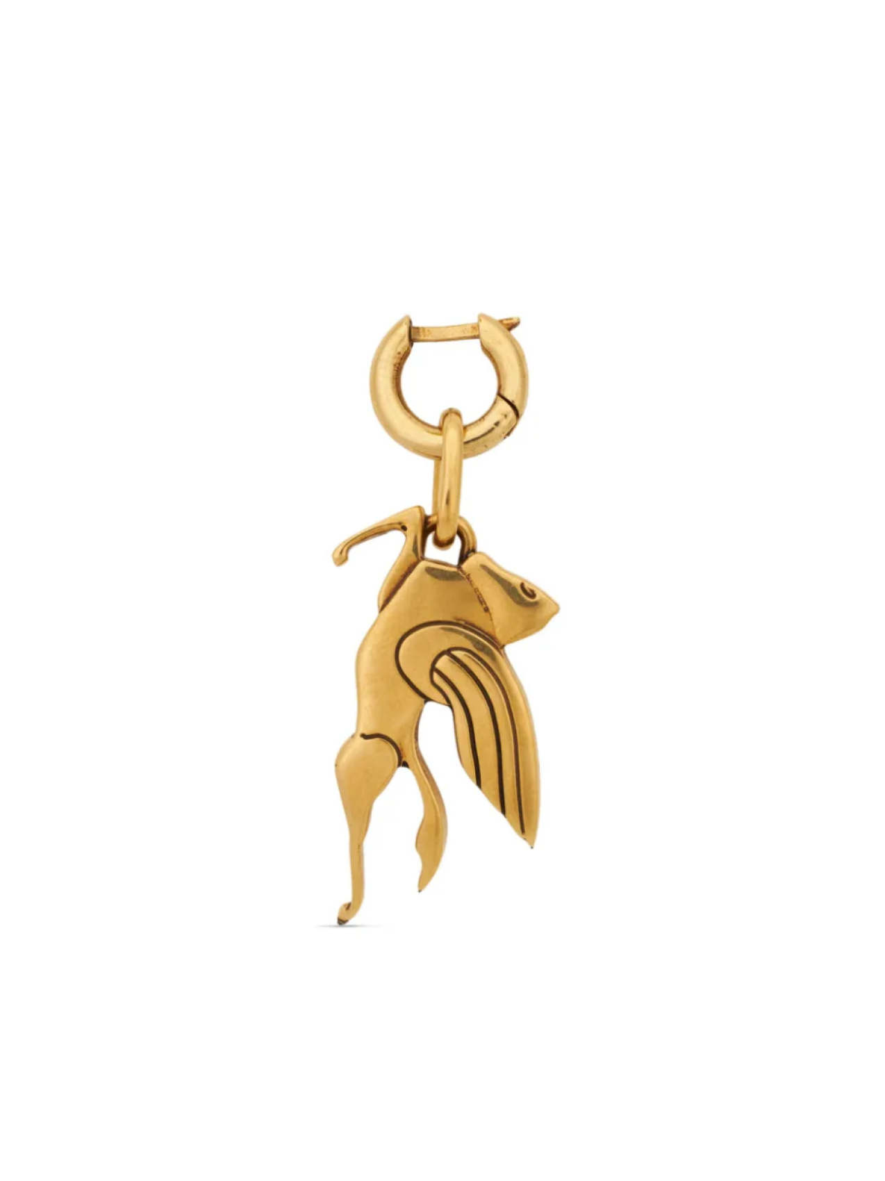 

ETRO серьги Pegaso с подвесками, золотой