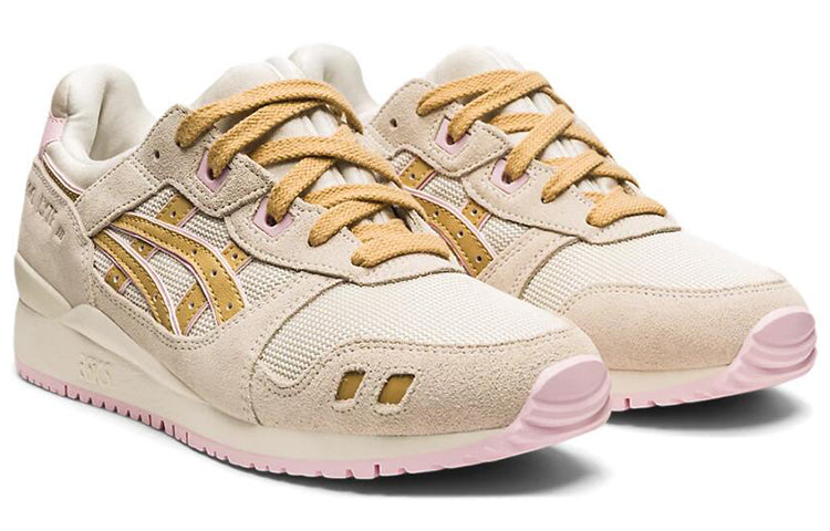 Кроссовки (WMNS) ASICS Gel Lyte 3 OG 'Birch Camel Beige' 1202A236-206, кремовый — фото 3