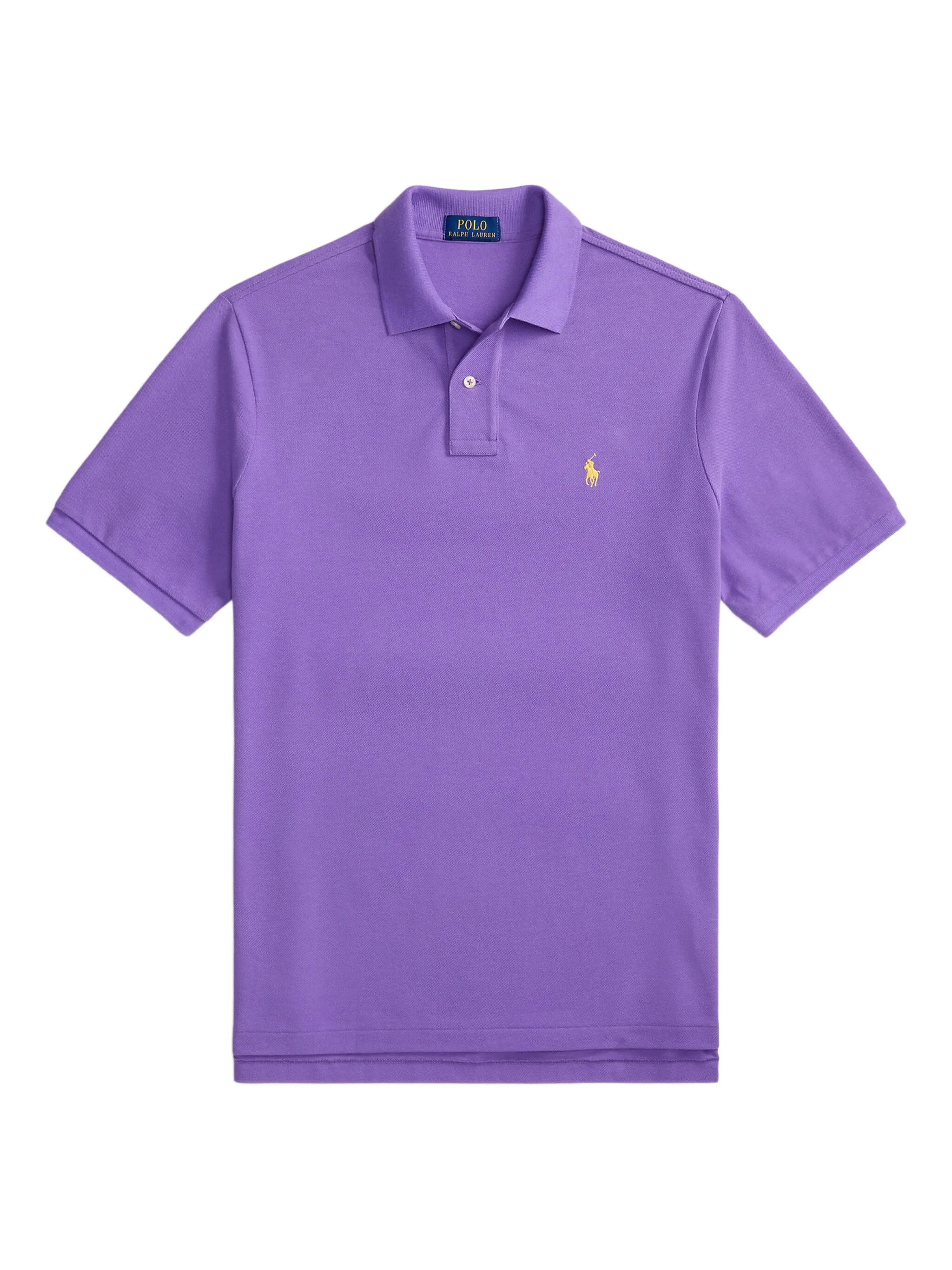 Рубашка поло с вышивкой Polo Pony Polo Ralph Lauren, фиолетовый