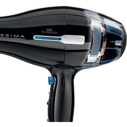 Bellissima P2 2200 Профессиональный фен мощностью 2200 Вт с ионной технологией для баланса влаги и уменьшения вьющихся волос 8 настроек вентилятора и температуры Узкая насадка для укладки, Imetec — фото 3