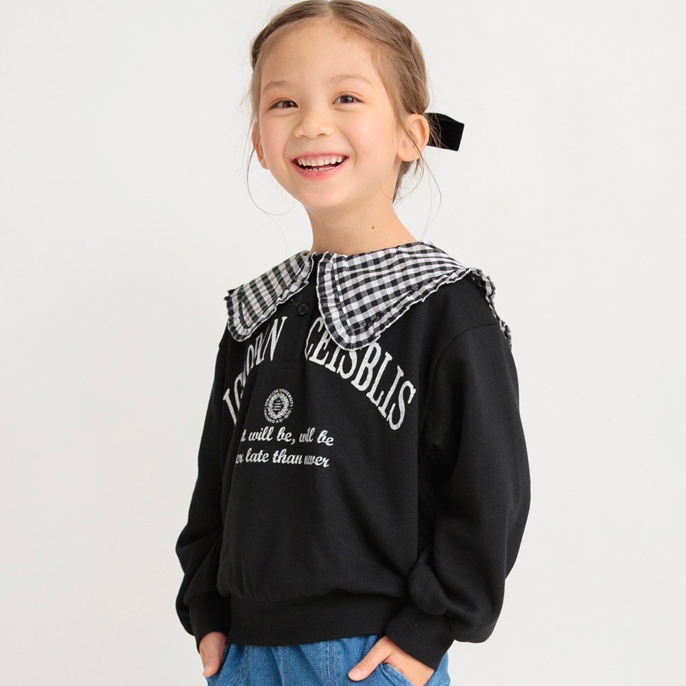 Флисовая толстовка с воротником Branshes, black