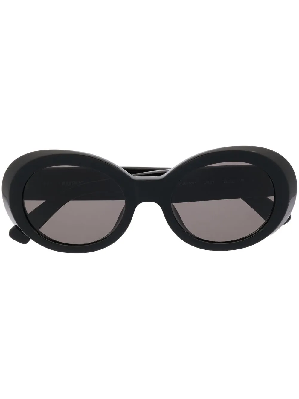 

Солнцезащитные очки в овальной оправе Ambush Eyewear, черный