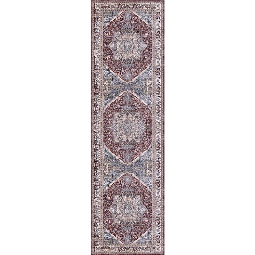 

Nourison Vintage Home Персидский ковер плоской плетения для дома RugMarketPlace, цвет Red Blue