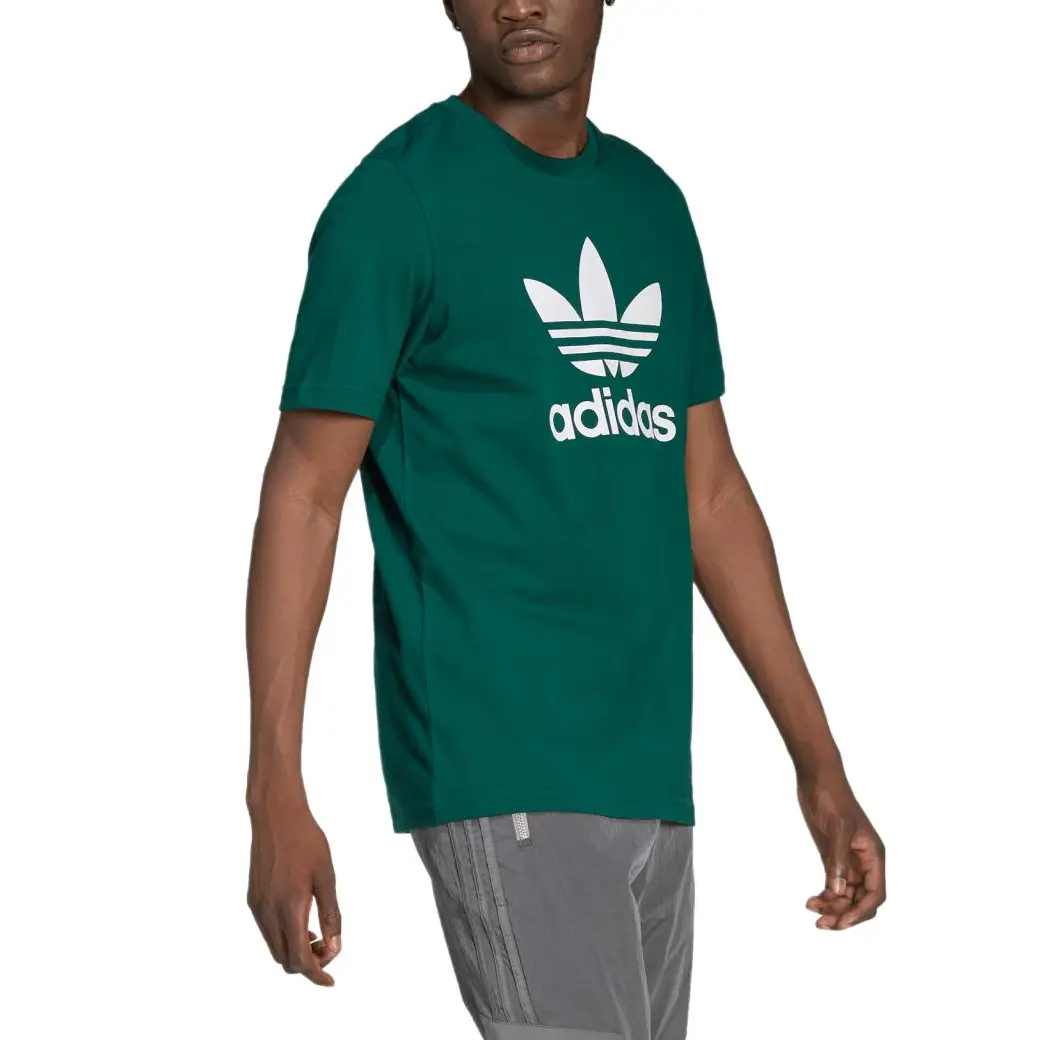 Футболка мужская зеленая Adidas Originals, зеленый — фото 4