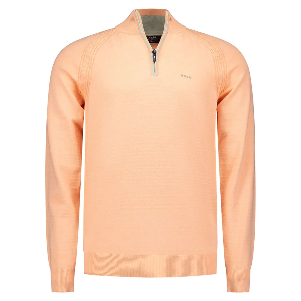 

Свитер Nza New Zealand Memphis half zip, оранжевый