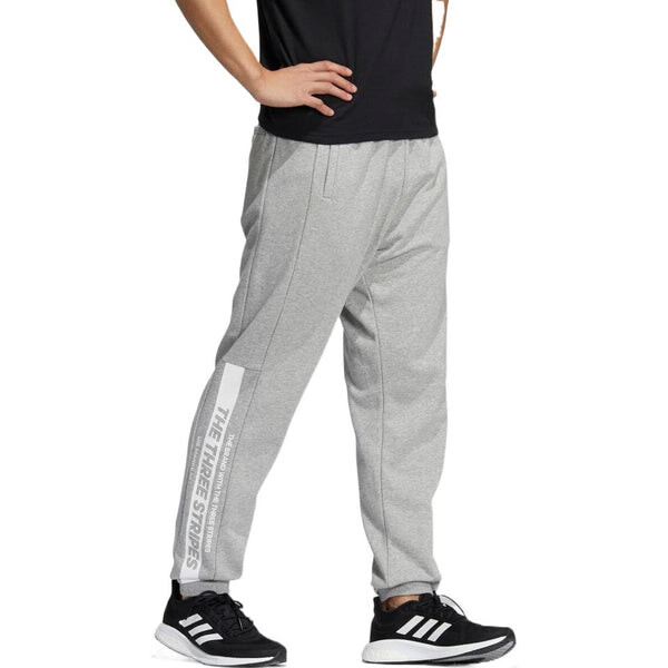 Спортивные штаны Men's adidas Solid Color Drawstring Casual Breathable Sports Pants/Trousers/Joggers Gray, мультиколор — фото 4