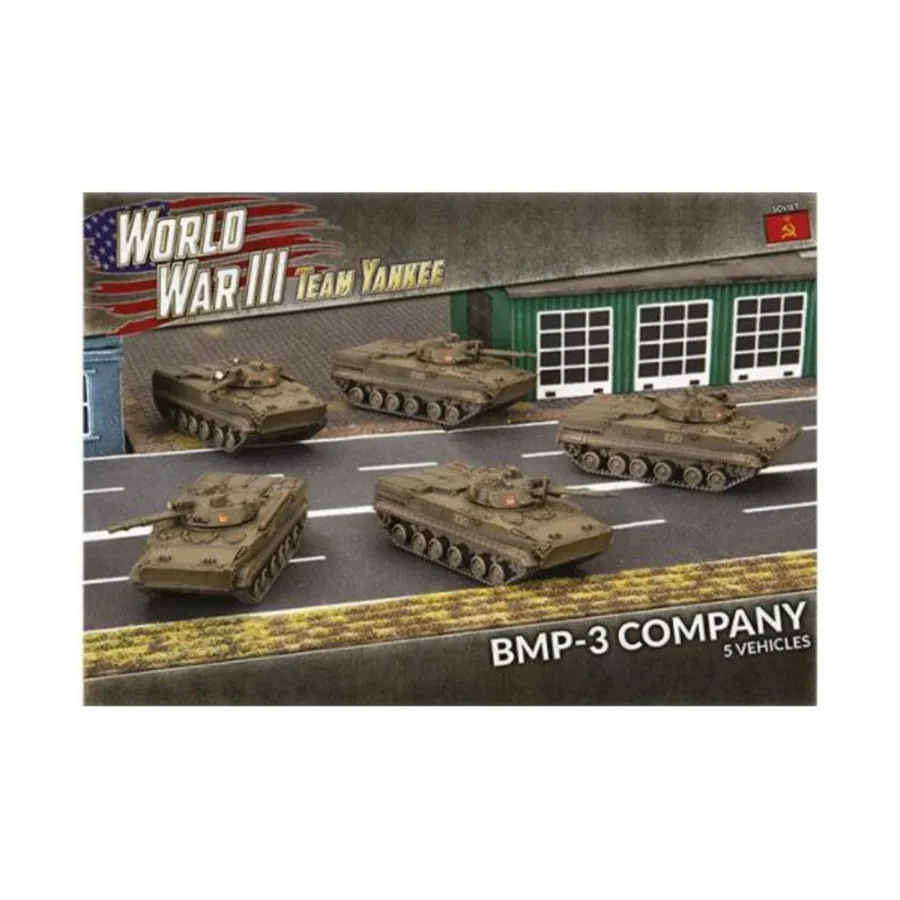 

Рота БМП-3, Team Yankee - World War III - Soviet Army (1:100)