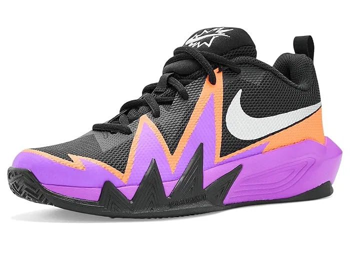 Кроссовки S.T Dynamite Nike Kids, Black/Metallic Silver/Bright Violet — фото 2