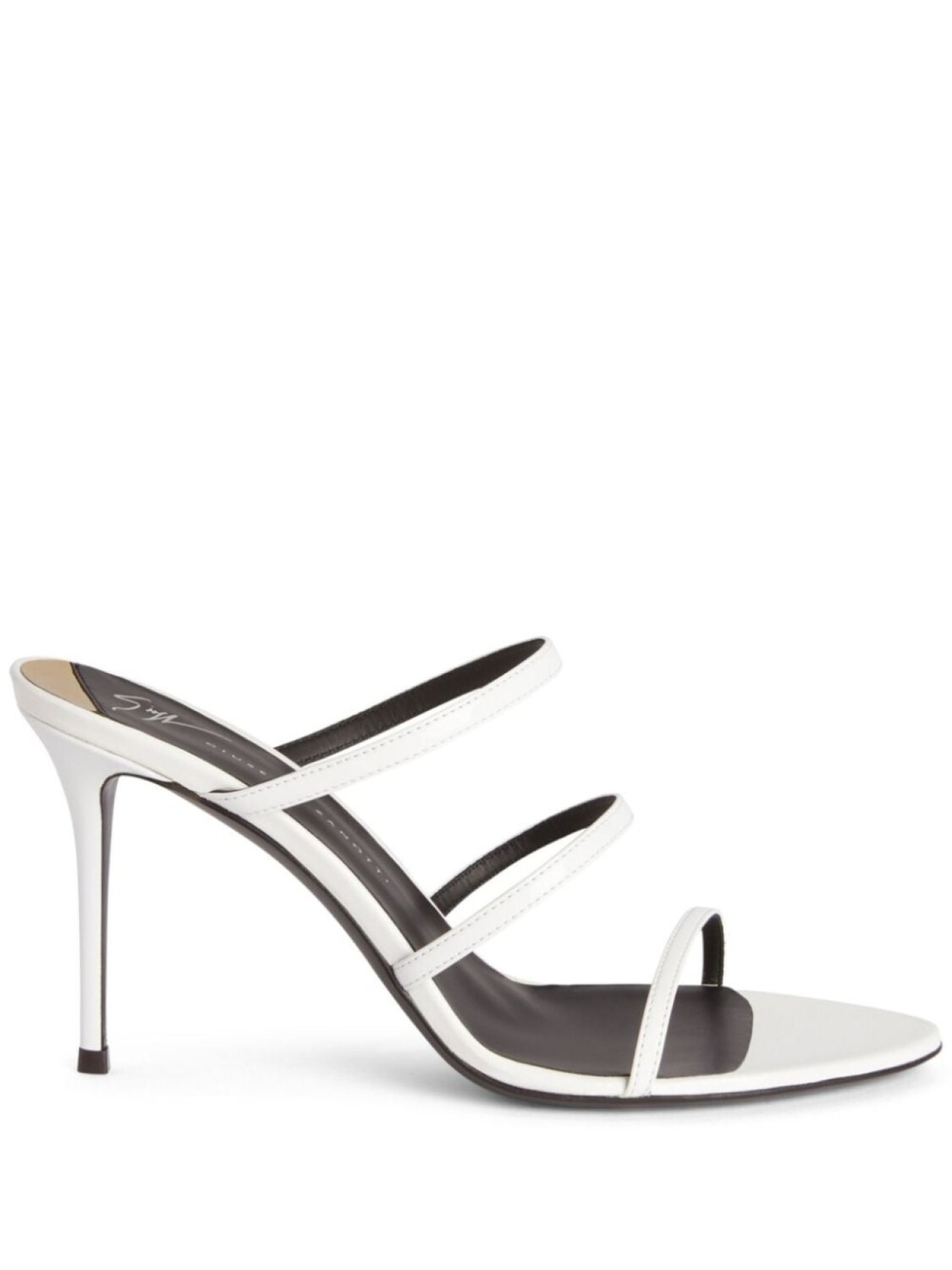Giuseppe Zanotti мюли Almiha 100, белый