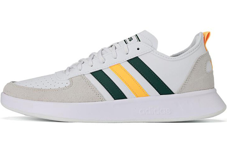 

Теннисные туфли Court80s мужские низкие белые/зеленые/желтые Adidas