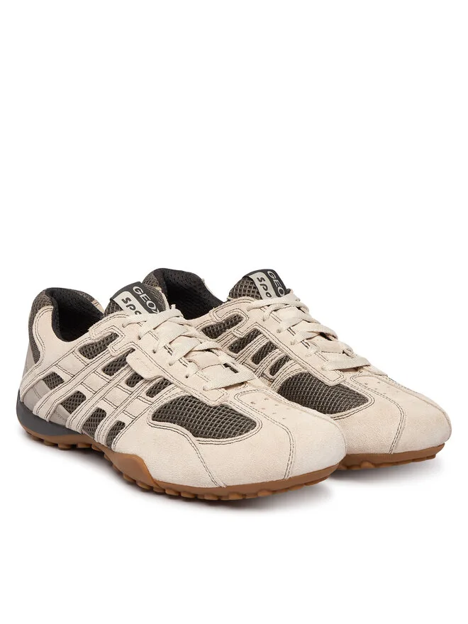 Geox Кроссовки U Snake Original U55MNA 02214 C5V9F бежевые — фото 2