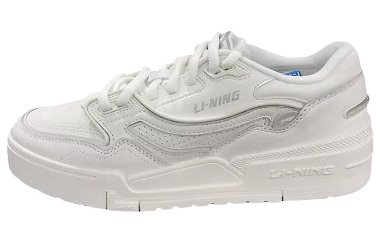 

Кроссовки LINING Skateboarding Shoes Men Low-top White, белый