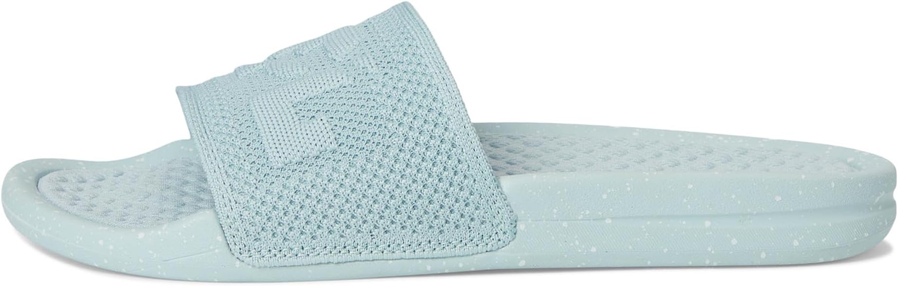 Сандалии Athletic Propulsion Labs (APL) Women's Big Logo Techloom Slide, Low Tide/Aqua Mist/Speckle — фото 4