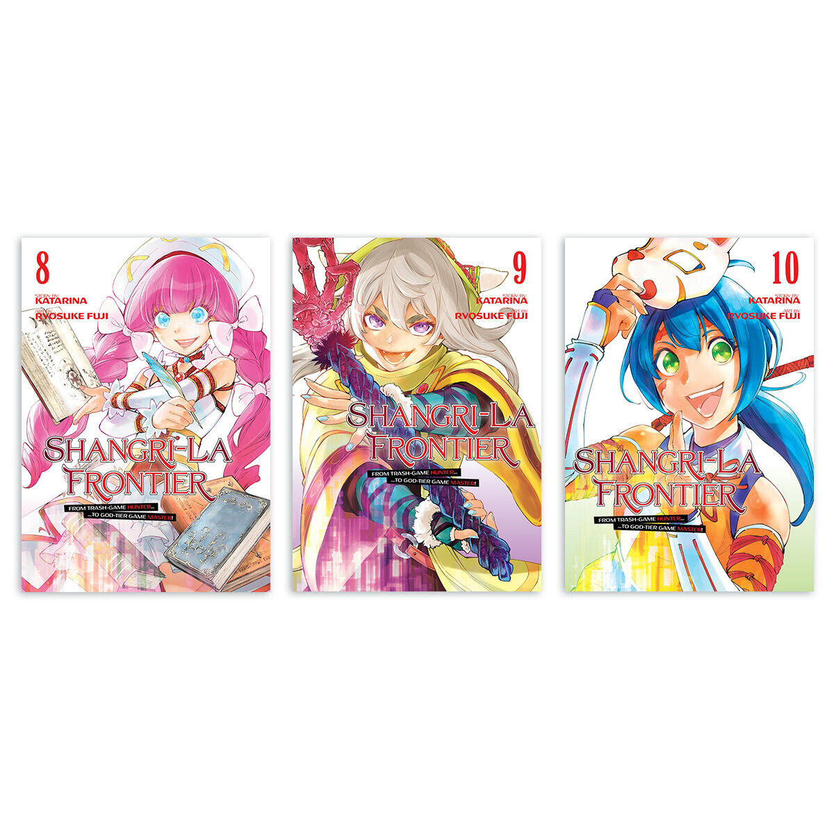 

Манга Shangri-La Frontier Manga (8-10) Bundle