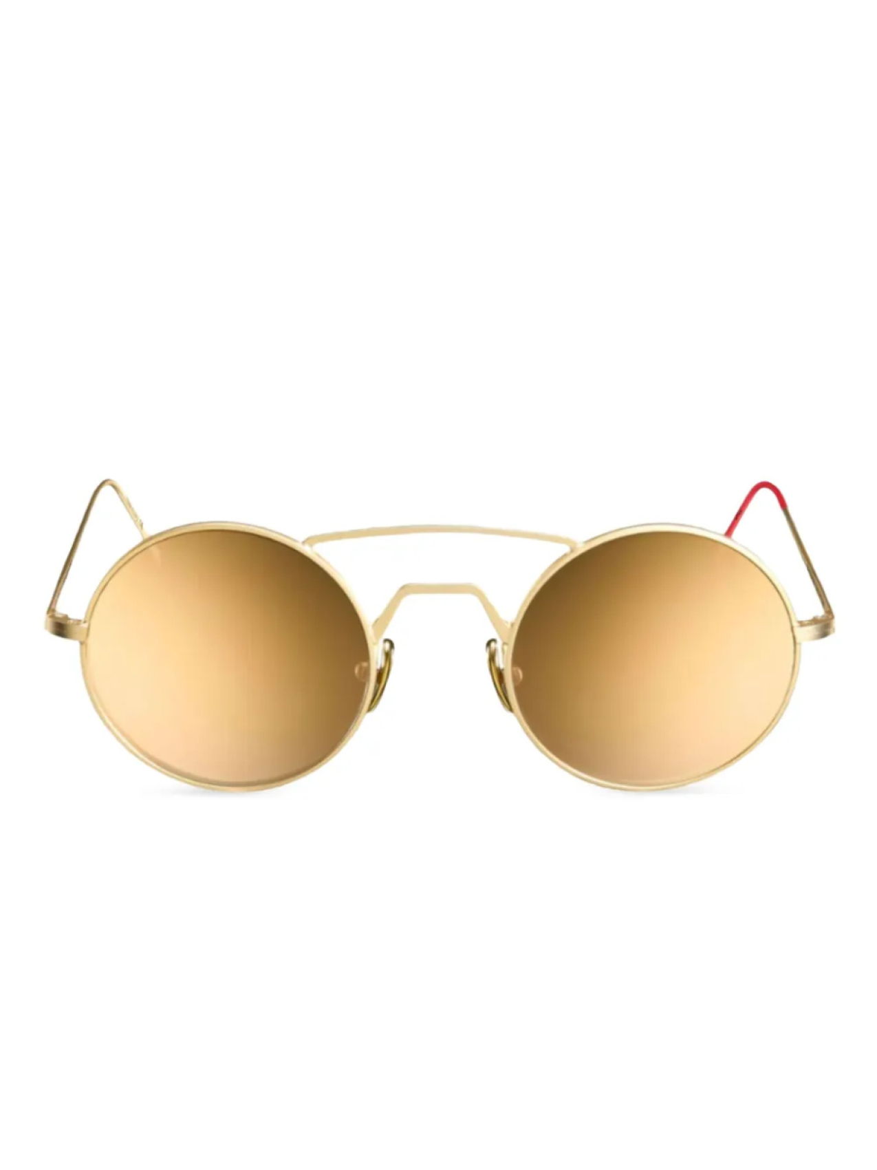 

Солнцезащитные очки в круглой оправе Vysen Eyewear, золотой