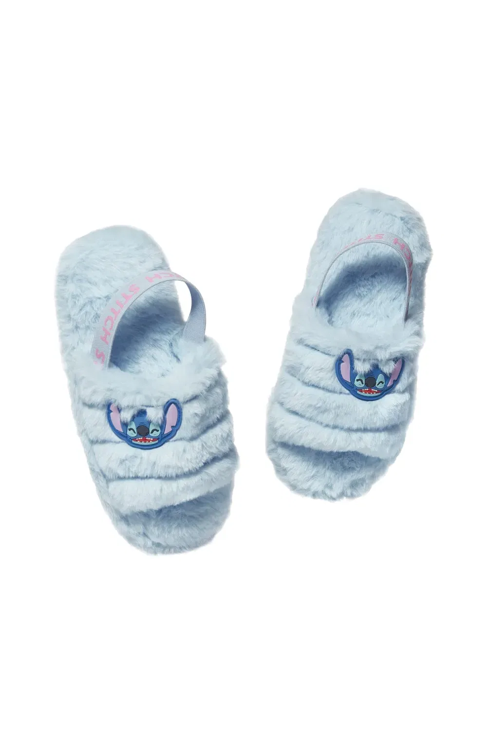 Тапочки детские с дизайном Stitch, Disney, синий